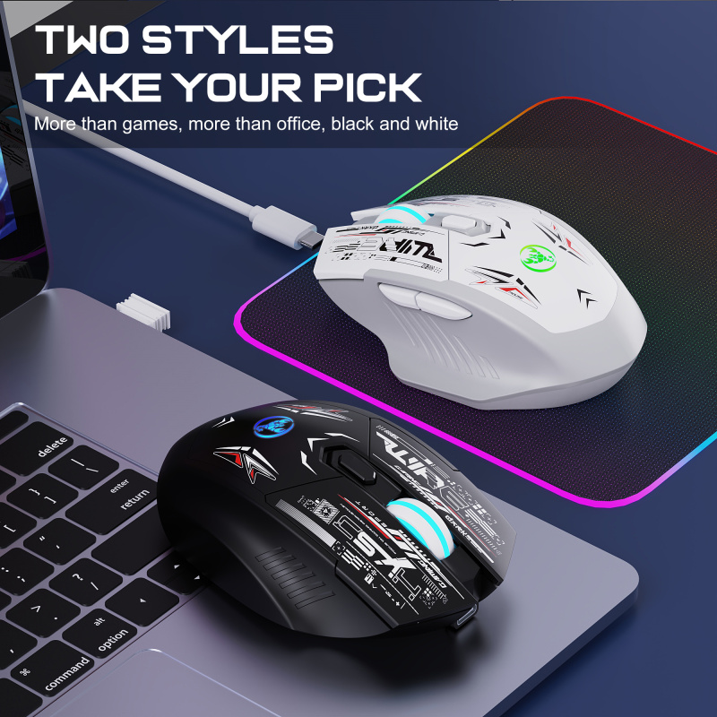 2.4G+BT5.1 Dual-Mode Wireless Mouse